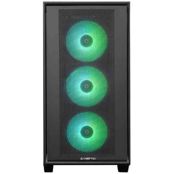 Корпус Chieftec HUNTER 3 GS-03B-OP 4x120mm A-RGB, USB-C, E-ATX, без БЖ, Black Вінниця