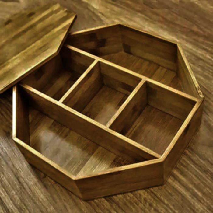 Менажница деревянная 