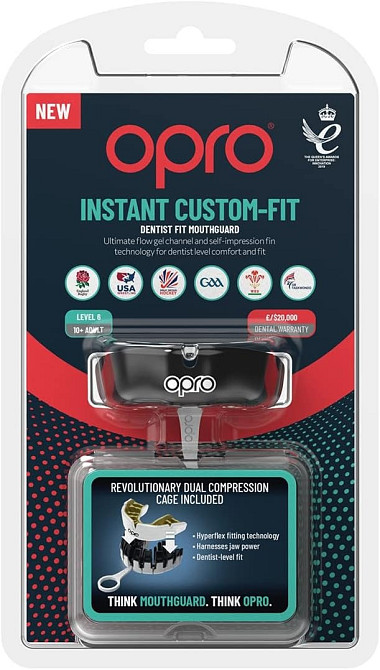 Капа OPRO Instant доросла (вік 11+) Clear (art.102520007) Каменское - изображение 10