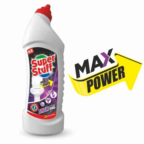Средство для мытья унитаза Super Stuff max power 1л Львов
