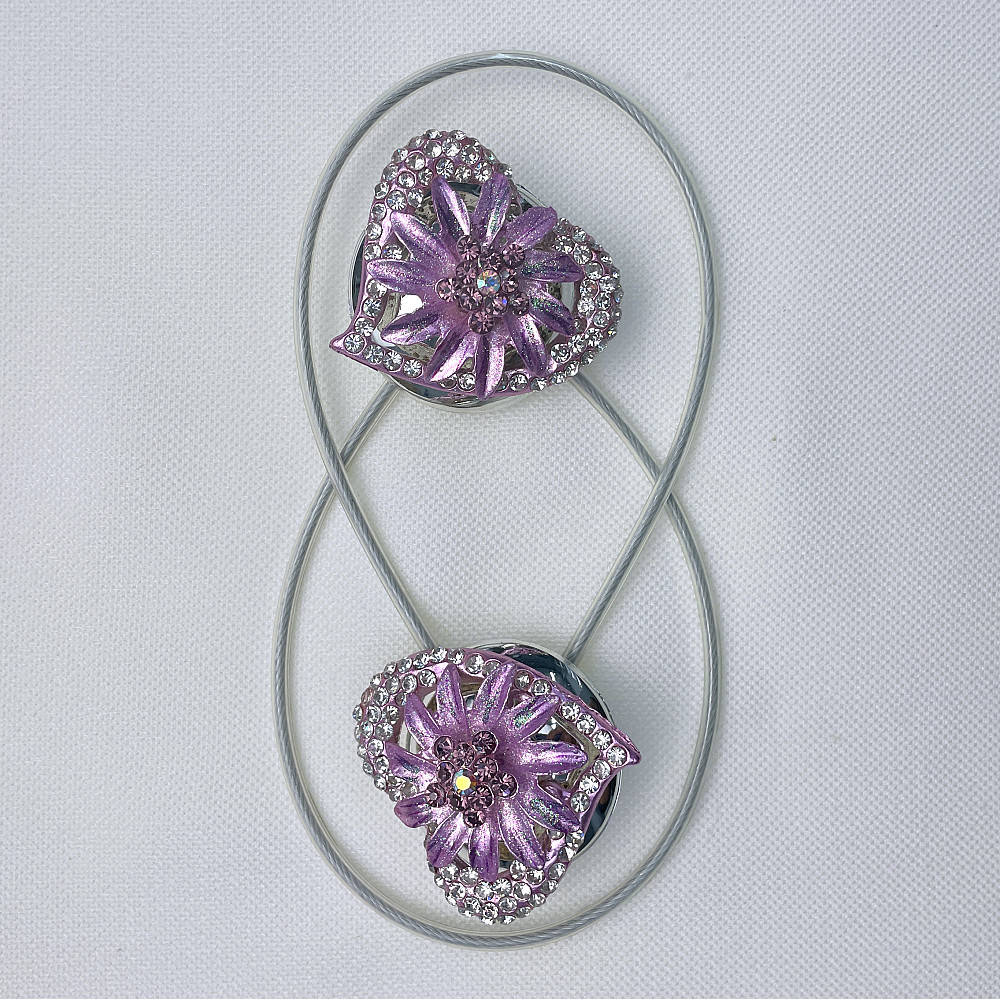 Магніти для штор та гардин "Amour" набір 2 шт Бузковий (81-244) Київ - фото 6