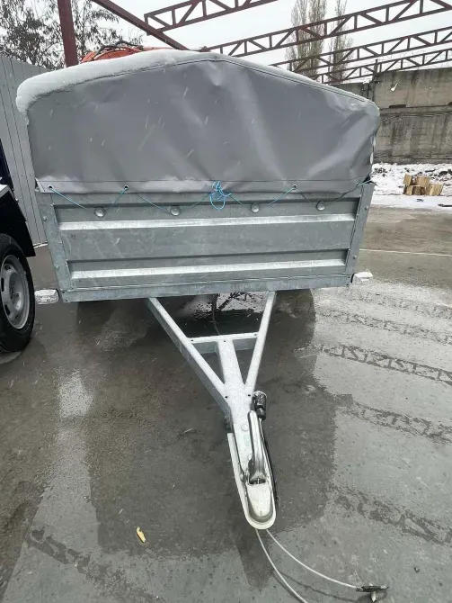Оцинкований причіп 200х130х40 (Дніпро-200) Городенка - фото 1