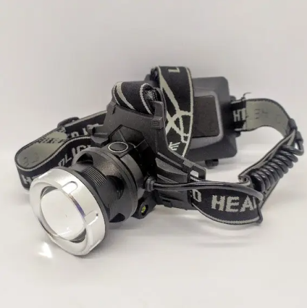 Фонарик налобный BAILONG BL-8070-P50 3*18650 4 режима работы, фокусировка ZOOM, дальность до 1200м 8 Киев - изображение 4