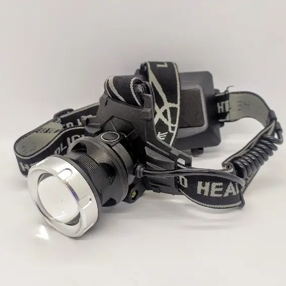 Ліхтарик налобний BAILONG BL-8070-P50 3*18650 4 режими роботи, фокусування ZOOM, дальність до 1200м 8092 Одеса - фото 4