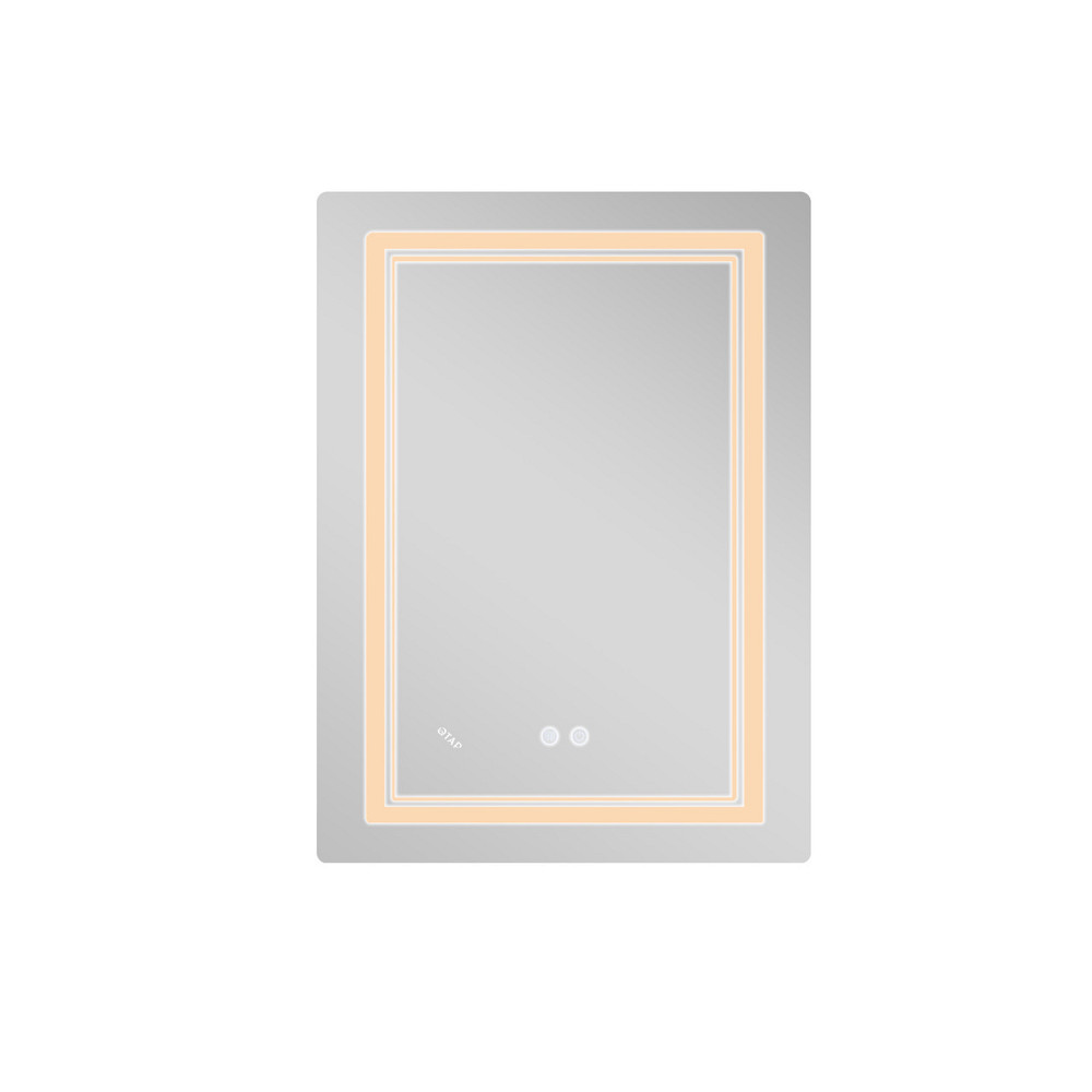 Дзеркало Qtap Cardinal (CA2) 600х800 з LED-підсвіткою Touch, з антизапотіванням, з димером, темп. кольору (3000-6500K) Reverse Київ - фото 4