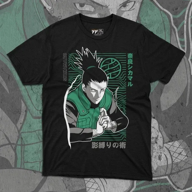 Футболка для подростка мальчика с принтом Наруто Шикамару Размер 160 Anime10115 Днепр - изображение 1