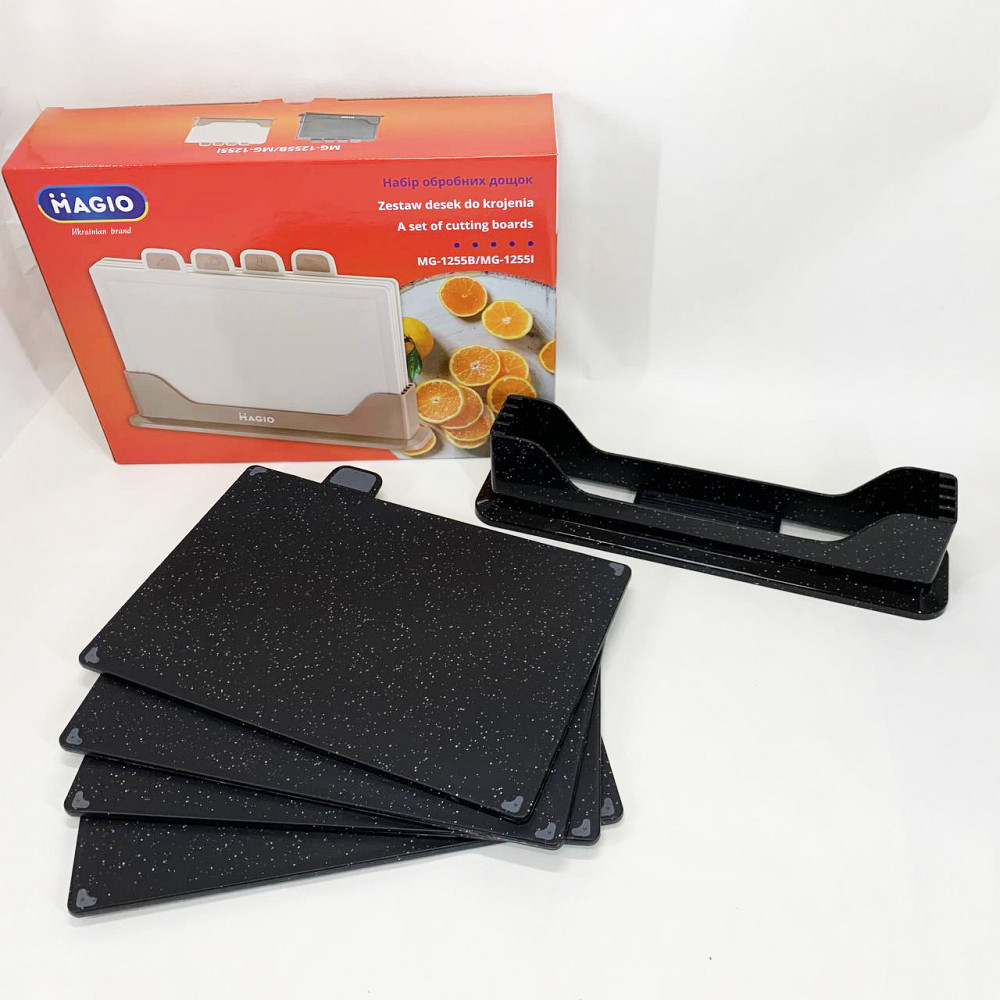 Набор разделочных досок Magio MG-1255B 5 предметов LY-85 Львов - изображение 2
