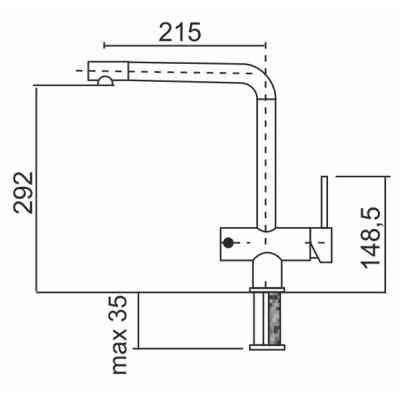 Смеситель Interline Mix new White Винница