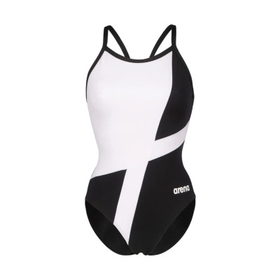 Купальник Arena Diamond Swimsuit Lightdrop Bac 007757-510 чорний, білий 40 (3468337387794) Винница - изображение 6