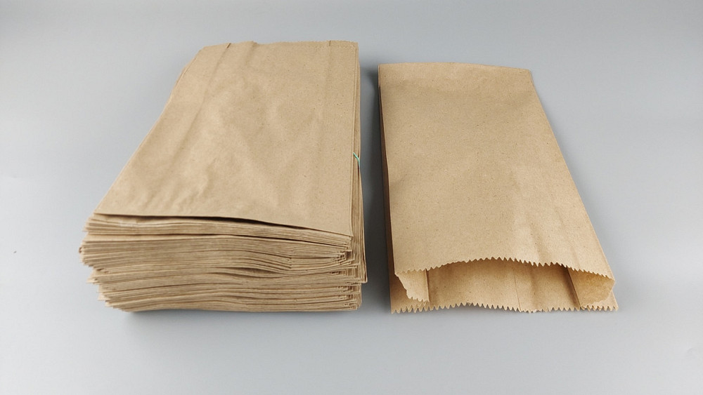 Пакет паперовий 17см 32см коричневий ящ. 1000 шт Харків - фото 4