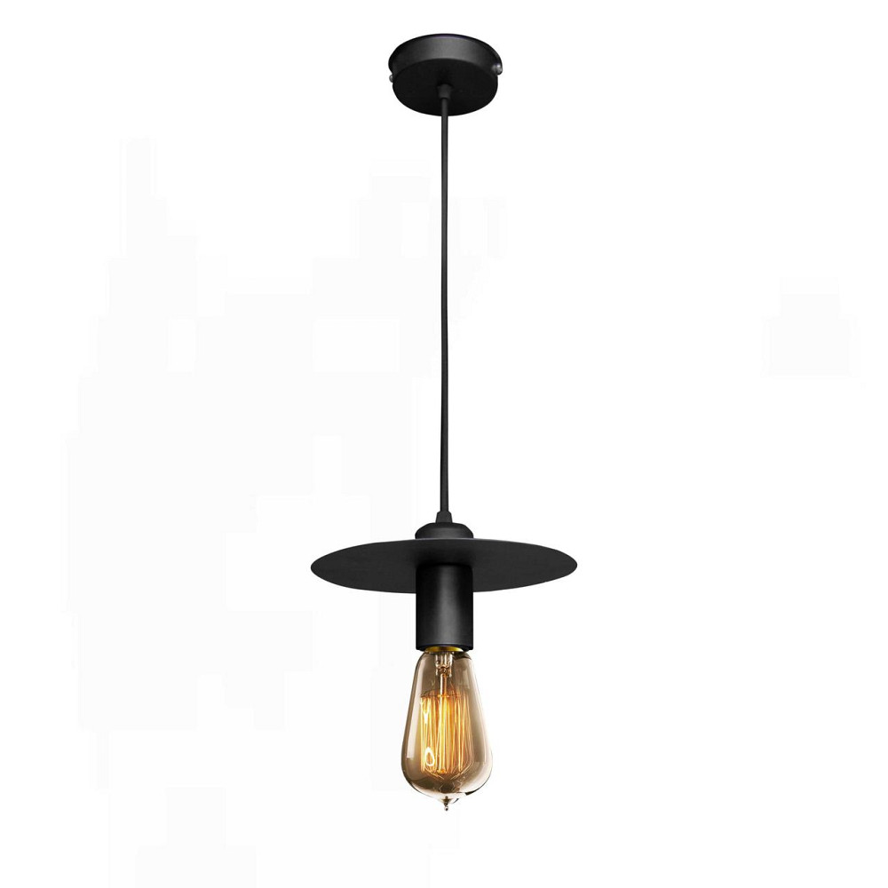 Підвісний світильник лофт Е27 Disk NL 2009 BK Київ - фото 1