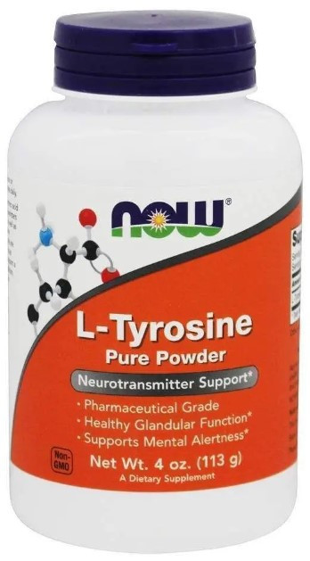 Тирозин Now Foods L-Tyrosine 113 грам Київ - фото 1