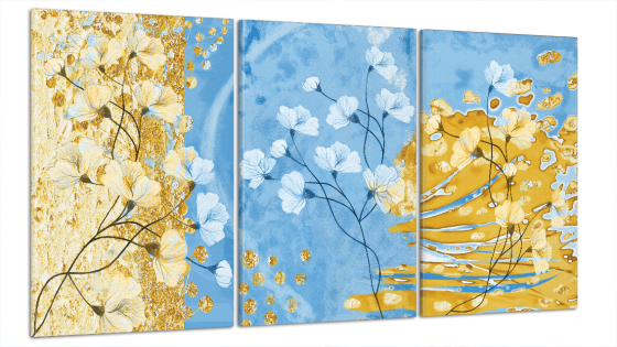 Модульна картина Абстракція Весна Art-22_B3 Київ