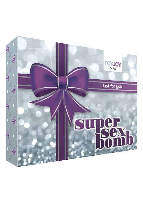 Набор БДСМ секс игрушек Toy Joy Super Sex Bomb, 9 предметов, фиолетовый Sex Aura Киев - изображение 2