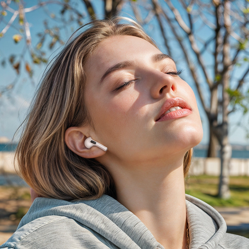 Бездротові навушники BOROFONE BW84 Dream White Київ - фото 2