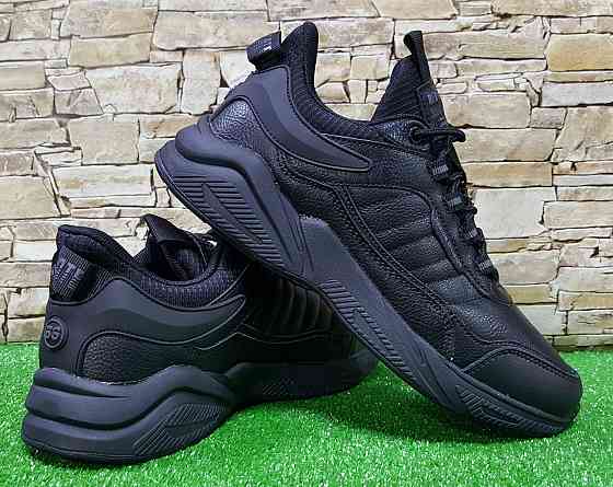 Мужские кожаные кроссовки BaaS Frend,производство Польши Киев