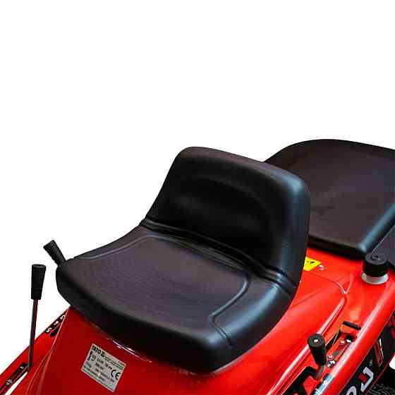 Трактор-газонокосарка бензиновий YATO 8,8 кВт, шир/вис покосу 760/20-90 мм, збірник- 170 л Одесса