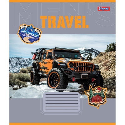 Зошит 1 вересня 1В Mens hobby 36 аркушів клітинка (767327) Вінниця - фото 3