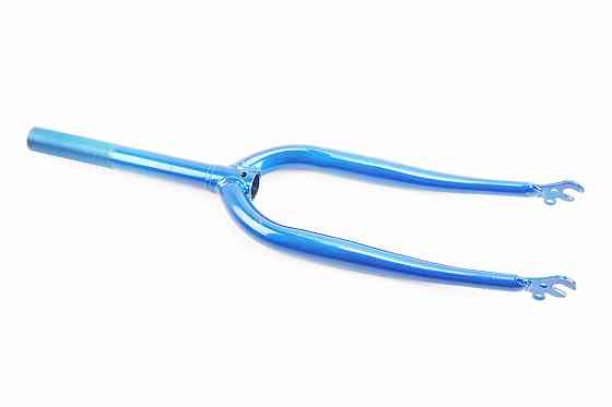 Вилка 20" з різьбою 1" (25,4мм), шток 200мм, синя Київ