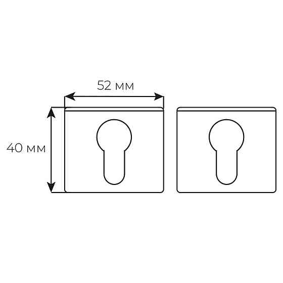 Накладка кл Fimet 239 F05 мат хром Київ