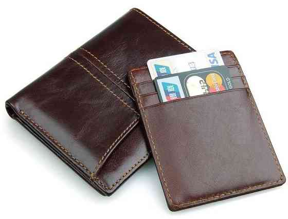 Гаманець чоловічий Vintage 14373 Коричневий Київ
