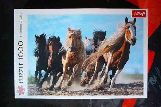 Пазлы детские Лошади 1000 шт. 683х480 Киев