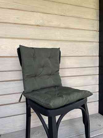 Подушка для стільців (38x38х5 см) Decorator Sawana колір хакі 84-036 Київ