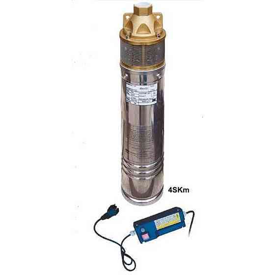 Насос скважинный вихревой VOLKS pumpe 4SKm150 1,1кВт + кабель 15м и пульт (000013432) Киев