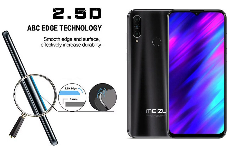 Захисне скло ArmorGlass для Meizu M10, Meizu M10S – стійке до подряпин та ударів Київ - фото 2