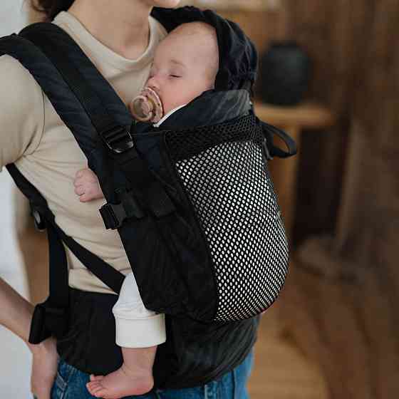 Ерго-рюкзак Love & Carry® ONE Cotton+Bamboo Трюфель Київ