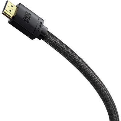 Кабель мультимедийный HDMI to HDMI 1.0m V2.1 Baseus (CAKGQ-J01) Винница - изображение 3