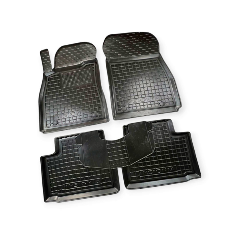 Килимки Опель insignia 2013-2017 борт 2,5см, з перемичкою салону Мукачево - фото 1