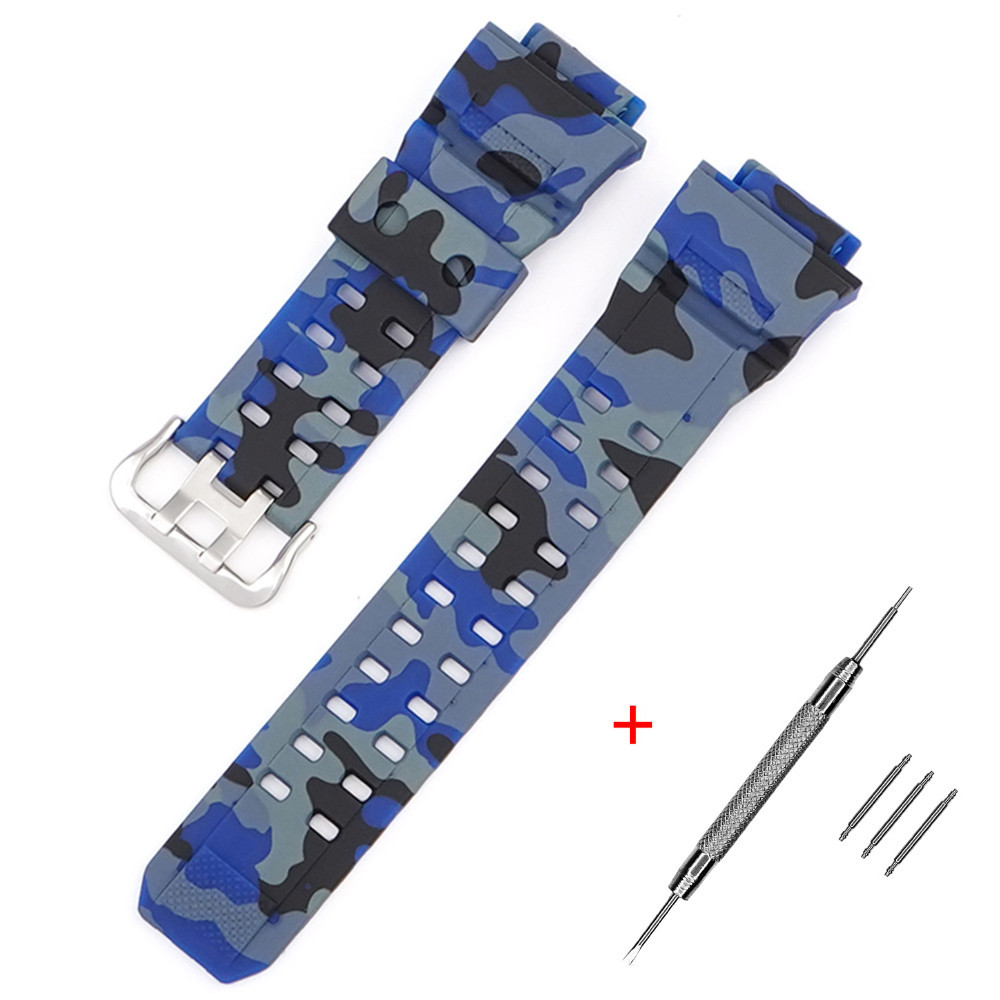 Ремешок для Casio G-Shock GW-9400/9300 Camo Blue SI SBR Киев - изображение 1