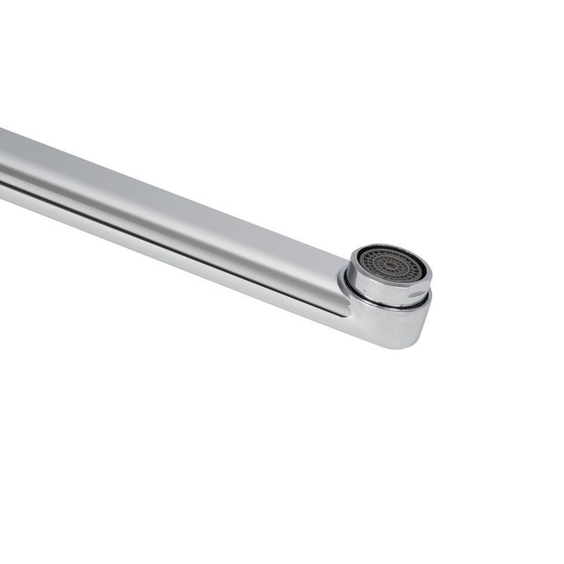 Змішувач для ванни з душовим гарнітуром Lidz Latwa 005 з поворотним виливом хром. Київ - фото 6