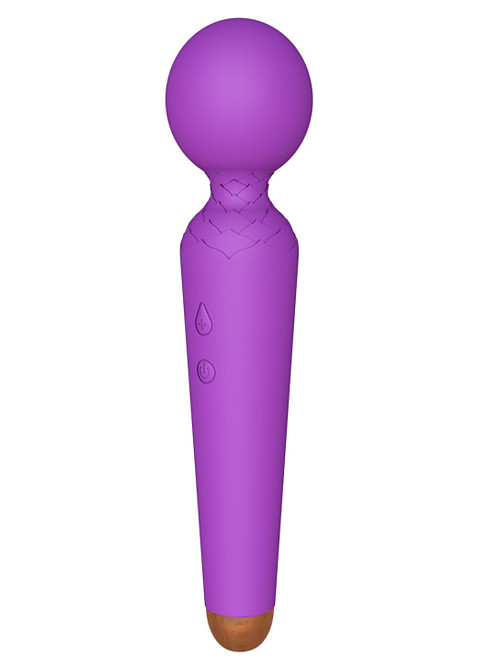 Вібромасажер мікрофон Power Wand, фіолетовий Sex Aura Київ - фото 2