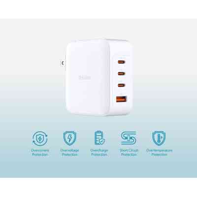 Зарядний пристрій D-Link 3xUSB-C + 1xUSB PD140W GaN white (DCF-141) Вінниця