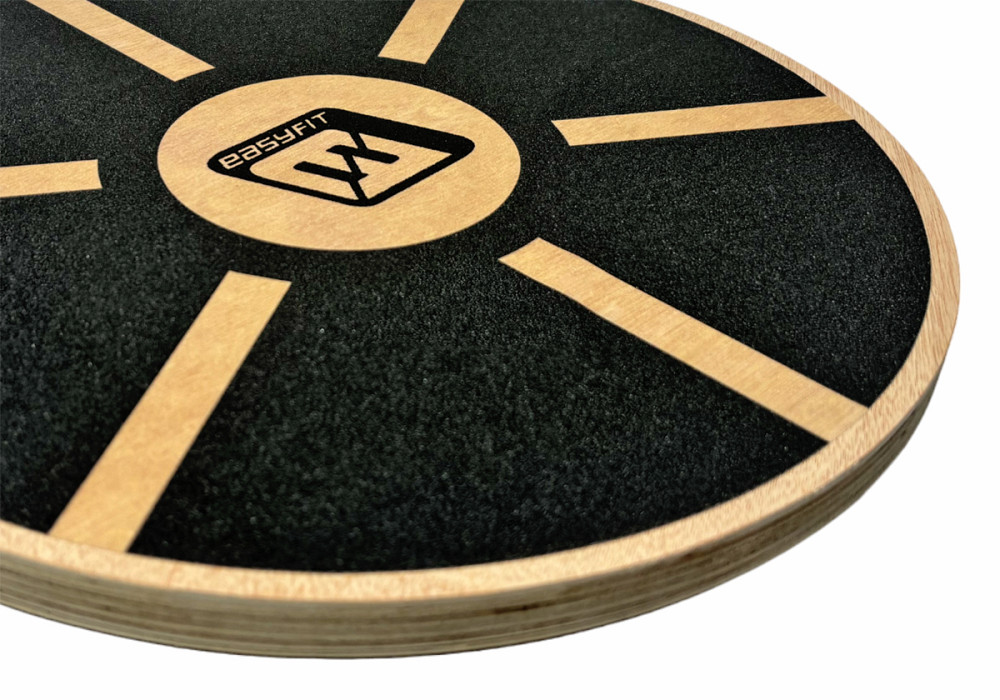 Баланс борд дерев'яний EasyFit балансувальний диск-тренажер Коломыя - изображение 6