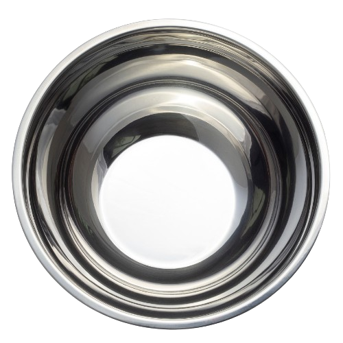 Миска d24*11см нержавіюча сталь б/кришки з антиковзаючим дном 4349 KAMILLE Житомир