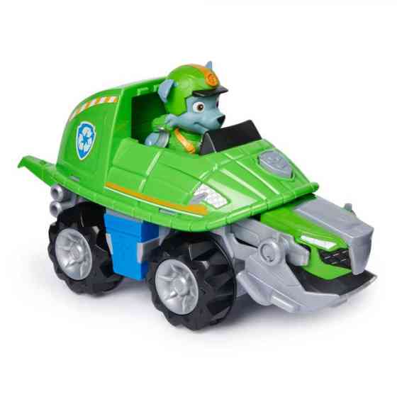Ігровий набір Paw Patrol Джунглі автомобіль-трансформер з Роккі Зелений (SM17776/0648) Чернігів