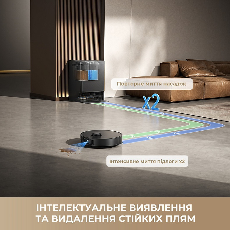 Робот-пилосос Dreame Bot Matrix 10 Pro Black (RLM61HE-Bl) ( 11106 ) Харків - фото 14