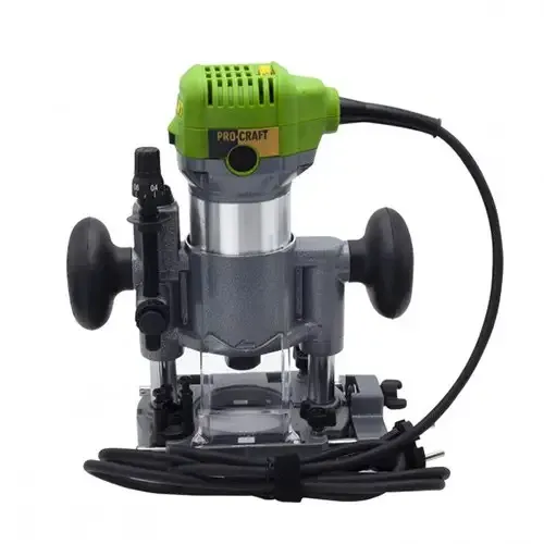 Фрезер ручний Procraft для столярних робіт з трьома базами деревообробний фрезерний інструмент цанги 6/8/10 мм 33000 об / хв Львів - фото 5