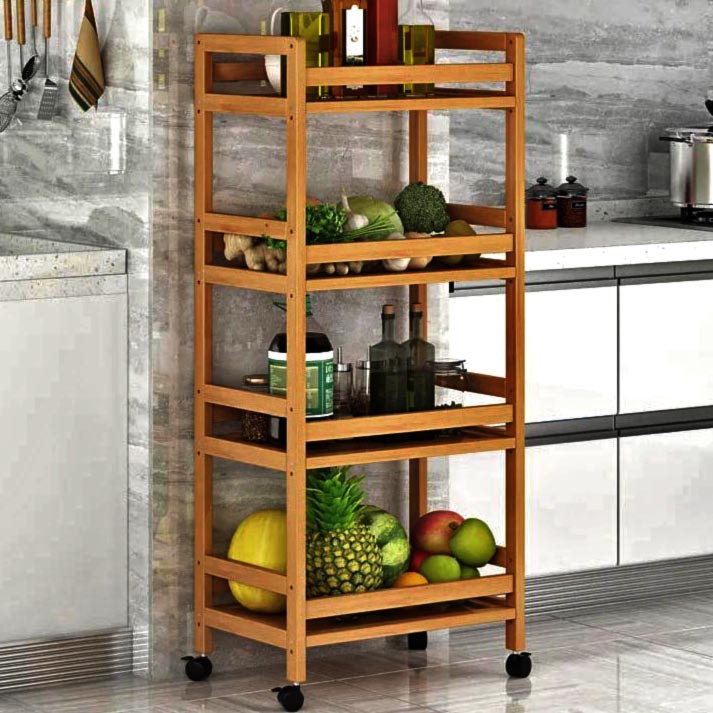 Етажерка на колесах "Хенс 4" охра Миколаїв - фото 1