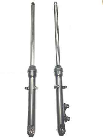 Перья вилки   мотоцикл Лифан LF150-2E  (L-67.5, под ось 12, д ш п о 27, м-ц отв суп 51, м-ц отв крыло 43) Мукачево