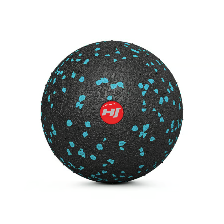 Масажний м'яч EPP 80 мм Hop-Sport HS-S008MBB чорно-синій Київ - фото 3