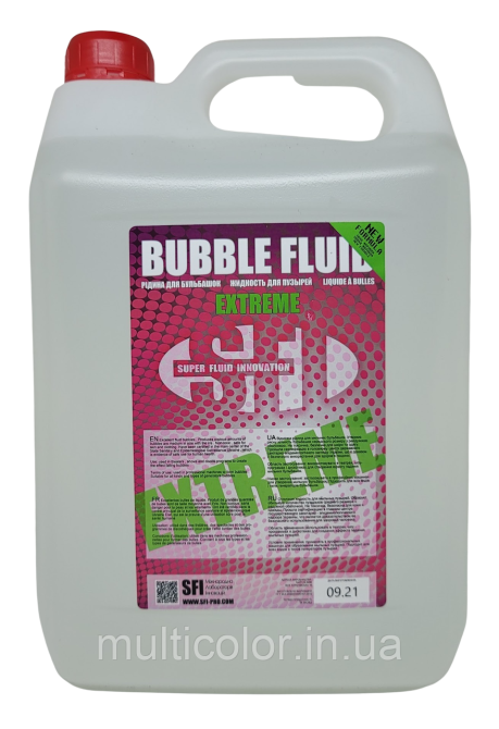 Мильні бульбашки Екстрим SFI Bubble Extreme 5 л Київ - фото 4