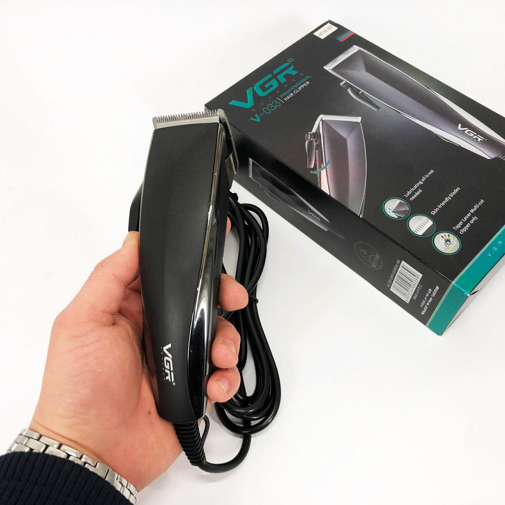 Триммер для стрижки волос мощный VGR, Триммер для самостоятельной стрижки волос висков BP-58 Львов - изображение 12