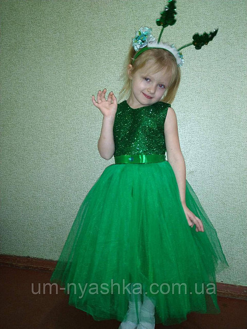 Дитяче ошатне синє плаття з глітером Кривий Ріг - фото 4