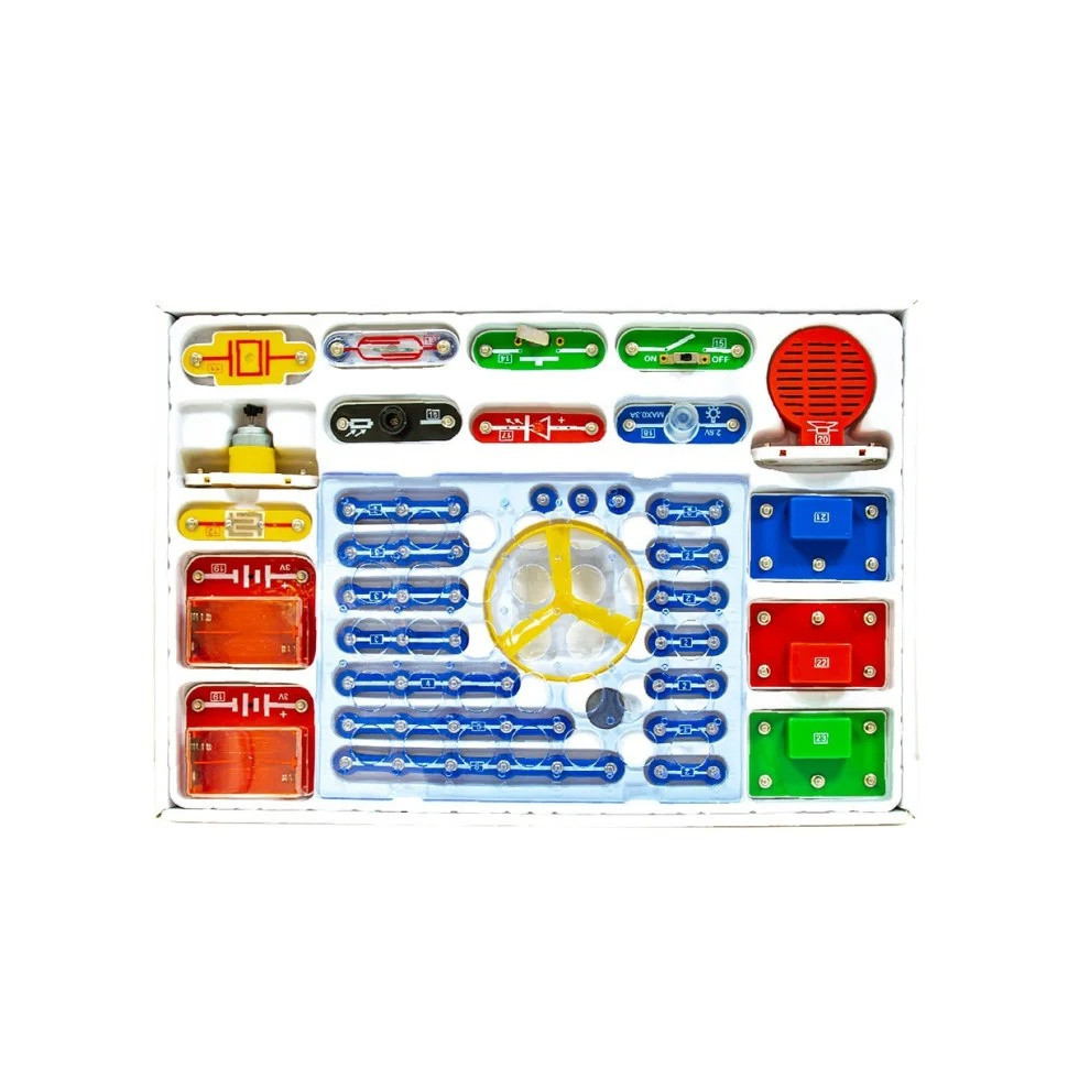 Електронний конструктор "201 СХЕМА" DOKA D70706 звук та світло Вінниця - фото 2