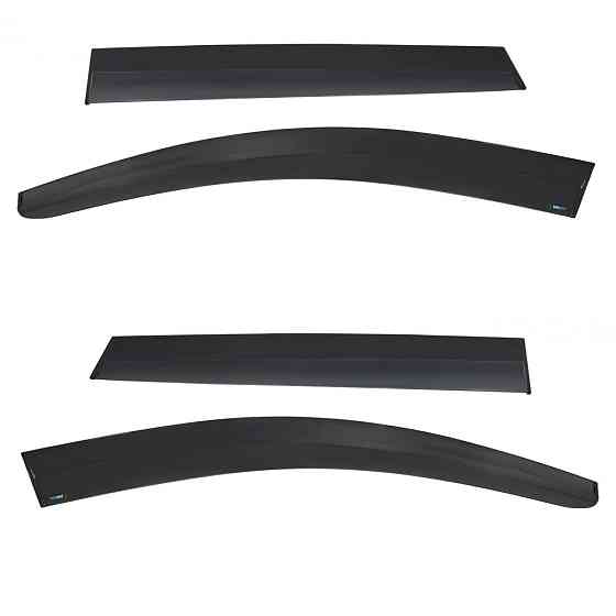 Дефлектори вікон (вітровики) Nissan Qashqai 2015-2021, 4шт, SunPlex, на скотчі Київ