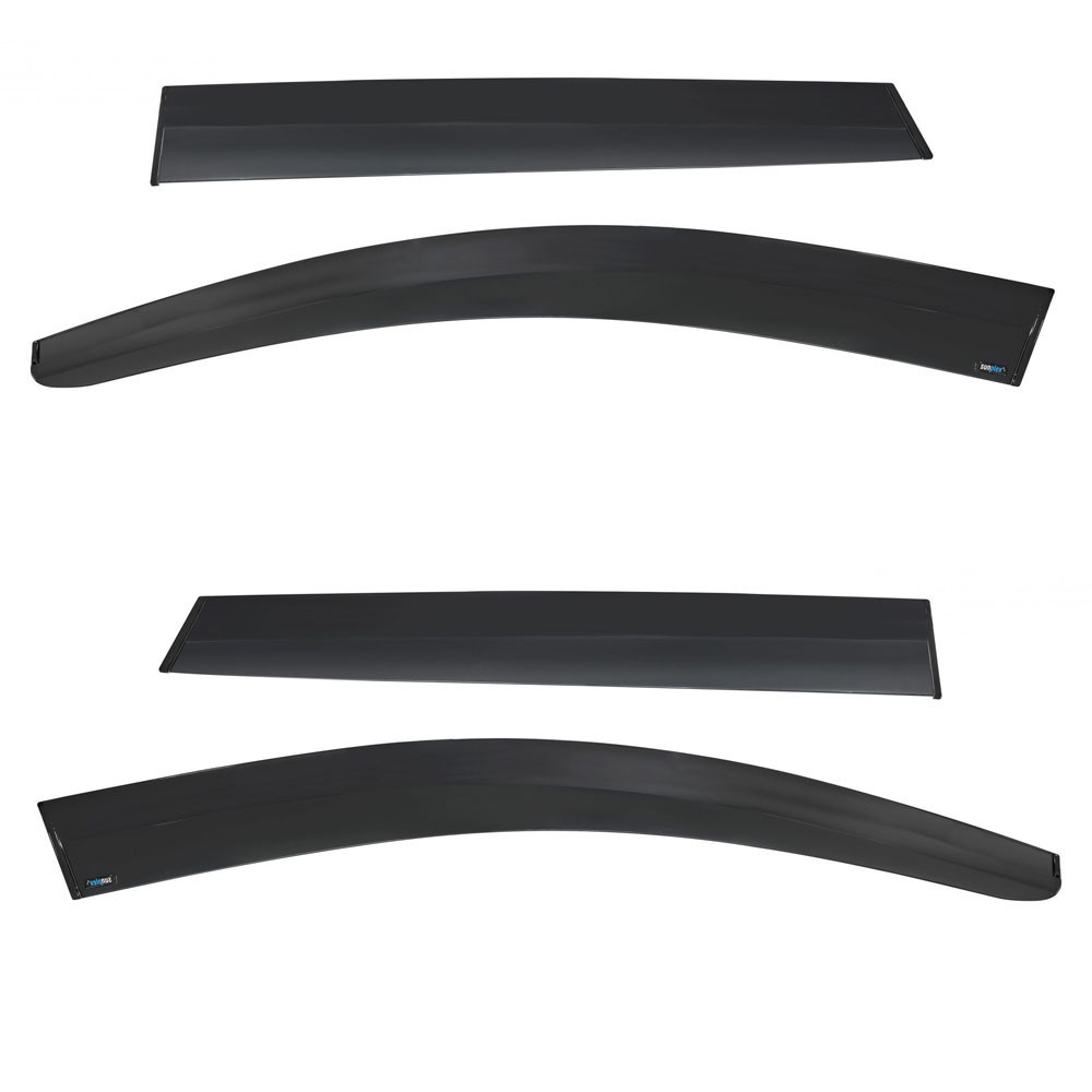 Дефлектори вікон (вітровики) Nissan Qashqai 2015-2021, 4шт, SunPlex, на скотчі Київ - фото 1